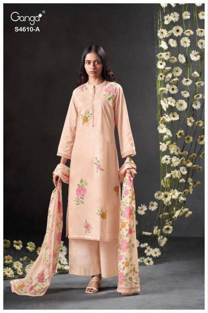 Ganga florie 4610 Dress fabric suppliers in Delhi